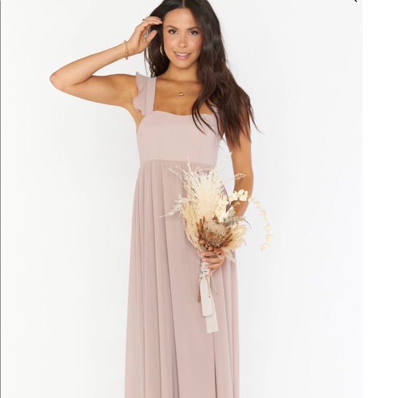 June Maxi dress. Flirty, elegant, elastic back panel empire waist. NWT! Party! - Picture 1 of 4